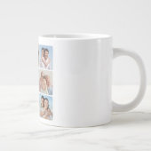 Grande Tasse Créez vos propres angles ronds 9 Collage photo (Droite)