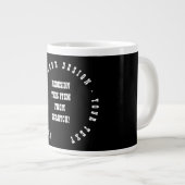 Grande Tasse Créez votre propre (Devant droit)