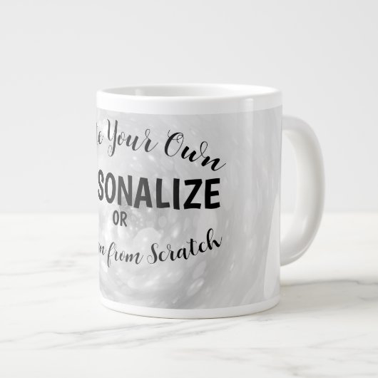 Grande Tasse Créez Votre Propre (Devant droit)