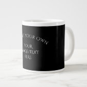 Grande Tasse Créez votre propre (Devant droit)