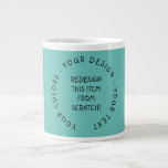 Grande Tasse Créez votre propre<br><div class="desc">Créez votre propre fête sur mesure,  baby shower,  mariage et évènements,  des fournitures artisanales de couleur personnalisées,  des cadeaux personnalisés pour toute occasion,  des choses amusantes et plus encore. Visitez Atomic Babies sur Zazzle pour voir toute notre collection.</div>