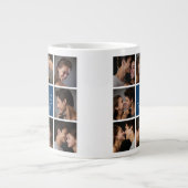 Grande Tasse Créez votre propre collection photo Mariage Monogr (Devant)