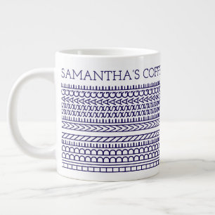 Grande Tasse Créez Votre Propre Message Caché Court 148BW Nouve