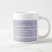 Grande Tasse Créez votre propre message long caché 148BW (Droite)