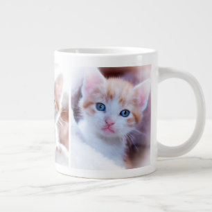 Grande Tasse Créez votre propre photo de trois animaux de compa