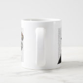 Grande Tasse Crème glacée Boston Terrier (Dos)