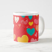 Grande Tasse Crimson Love | (Devant droit)