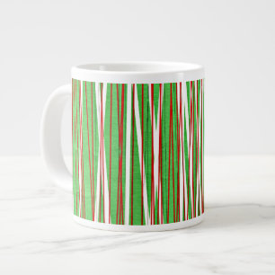 Grande Tasse Crise de Noël, rouge et vert