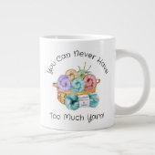 Grande Tasse Crochet Yarn Personnalisé (Droite)