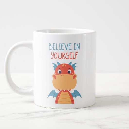 Grande Tasse Crois En Toi-Même Dragon (Gauche)