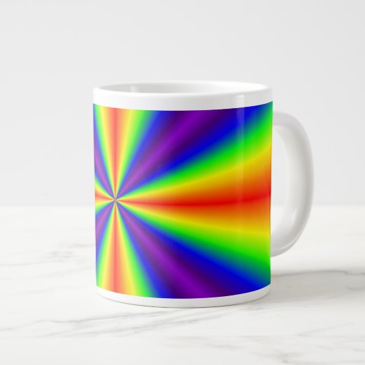 Grande Tasse Croix arc-en-ciel (Devant droit)