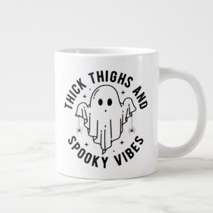Grande Tasse "Cuirs Épais Et Vibes Éffrayantes"