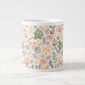 Grande Tasse Cuisine Garden Motif végétal (Devant)