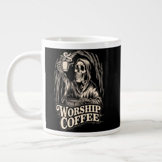 Grande Tasse Culte Café Squelette