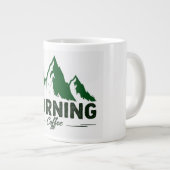 Grande Tasse CUP oF café Jumbo Certains jours, (Devant droit)