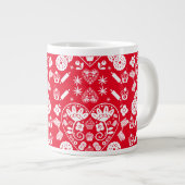 Grande Tasse Cupcake Baking Folk Art (Devant droit)