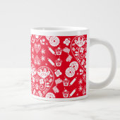 Grande Tasse Cupcake Baking Folk Art (Droite)