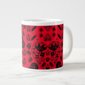 Grande Tasse Cupcake Baking Folk Art (Devant droit)