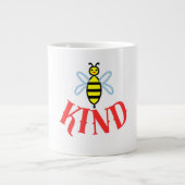 Grande Tasse Custom Bee Kind Personalized Gift  (Devant)