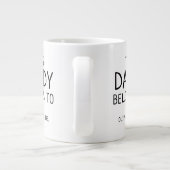 Grande Tasse Custom Modern Ce Papa Appartient À La Fête des pèr (Dos)