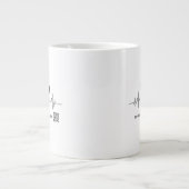Grande Tasse Custom Soundwave Song Code Mug-Personalized Voice  (Devant)