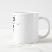 Grande Tasse Custom Text & Upload Your Photo Personalized (Droite)