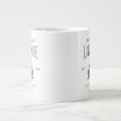 Grande Tasse Customizable Lake House House Warming Gift (Devant)