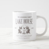 Grande Tasse Customizable Lake House House Warming Gift (Droite)