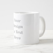 Grande Tasse Customizable Your Design or Text Here Personalized (Devant droit)