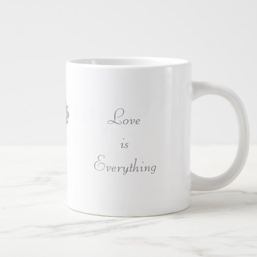 Grande Tasse Customize the names, initials and phrase Love Coff (Droite)