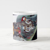 Grande Tasse Cutaway Un Appareil Spacecraft Gemini À Deux Perso (Devant)