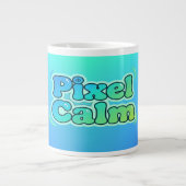 Grande Tasse Cute Anime Gamer Boy Pixel Calm (Devant)