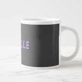 Grande Tasse Cute Calligraphy Créative tendance Nom personnalis (Droite)