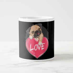 Grande Tasse Cute I Steal Hearts Carlin Cadeau de la Saint-Va