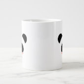 Grande Tasse Cute Kawaii Panda| Ajouter votre nom (Devant)