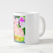 Grande Tasse Cute Kitschy Bunny Rabbit (Devant droit)