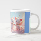 Grande Tasse Cute Love Cats (Droite)