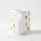 Grande Tasse Cute Pastel Motif de crème glacée (Dos)