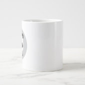 Grande Tasse Cute petit ours Panda avec nom personnalisé (Devant)