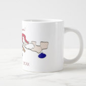 Grande Tasse Cute renne Festif (Droite)