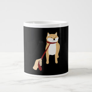 Grande Tasse Cute shiba inu Nope chien drôle design