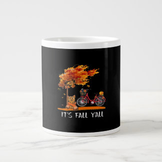 Grande Tasse Cute Yorkshire Automne Kawaii Yorkie C’est l’autom
