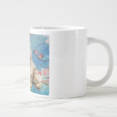 Grande Tasse Dachshund de longue date en fleurs de cerisiers (Droite)
