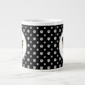 Grande Tasse Dachshund pourri (S noir & tan) mignon chien (Devant)