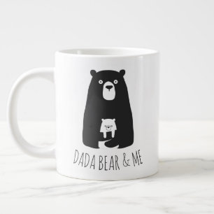 Grande Tasse DADA BEAR & ME   Papa Enfants Fils Fils Ours Dada