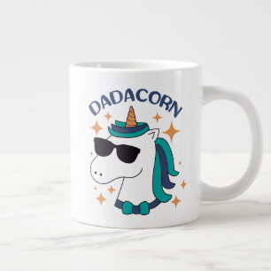 Grande Tasse Dadacorn Avec Lunettes De Soleil