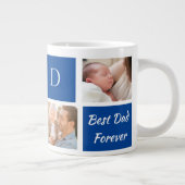 Grande Tasse Dad's Collage photo, Capturing Precious Moment (Droite)