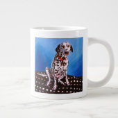 Grande Tasse Dalmate sur le coussin tacheté 2011 (Droite)