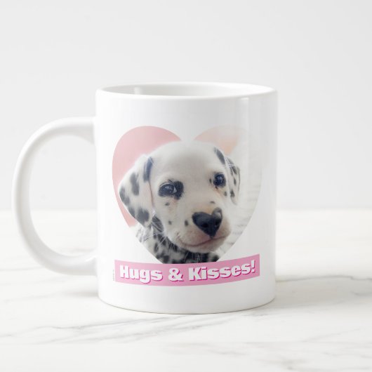 Grande Tasse Dalmatian Heart Nose (Gauche)