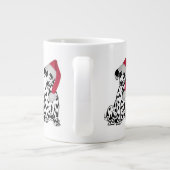 Grande Tasse Dalmatie de Noël (Dos)